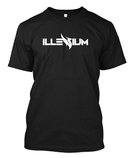 

illenium logo rage dj life electro new - custom men black t-shirt