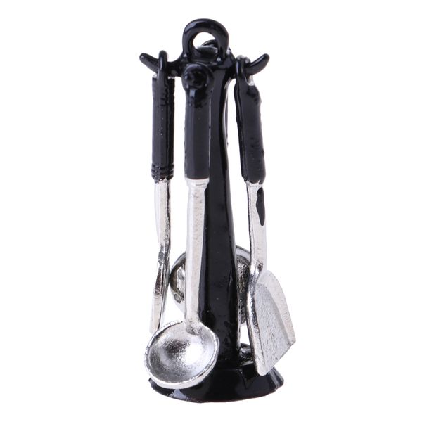 

1/12 scale dollhouse miniature kitchen accessories cooking utensils tools 4 pieces set