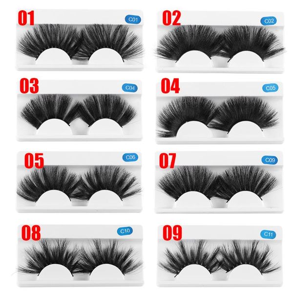 

1pair hand made 25mm lashes 5d mink hair false eyelashes wispy fluffy dramatic long lash wispy eyelashes extension cosmetics
