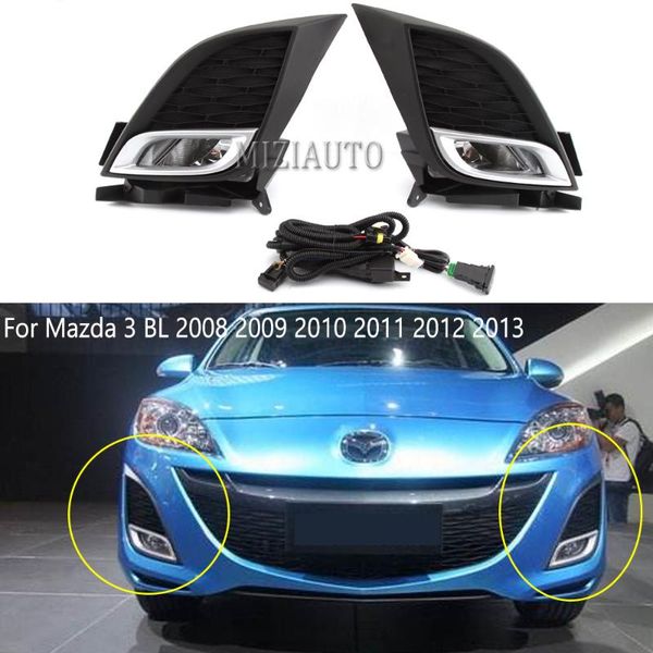 

front bumper fog lights sets for 3 m3 bl 2008 2009 2010 2011 2012 2013 hatchback sedan kit chrome fog lamp modification