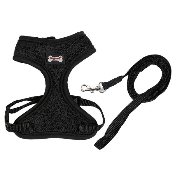 

сетка pet cat kitten регулируемый harness walking ведущий поводок нагрудный