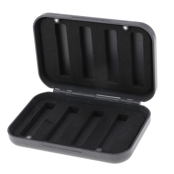 

two-sided waterproof fly box slit foam fly fishing box case organizer