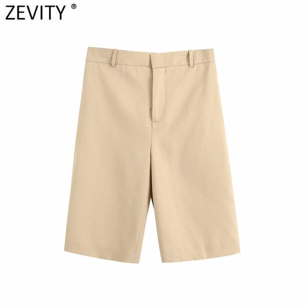 

zevity new women fashion solid color business pants office lady casual slim pockets straight trousers chic pantalones mujer p890, Black;white
