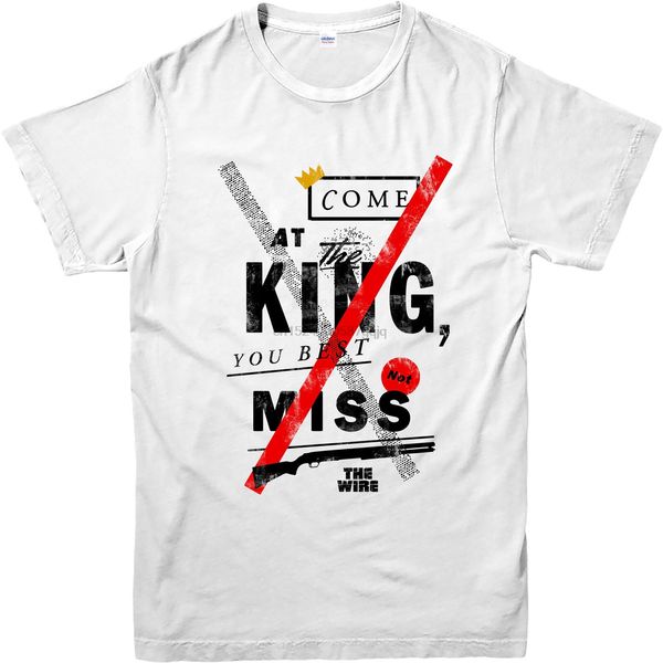 

the wire t-shirt come at the king omar quote t-shirt inspired design top