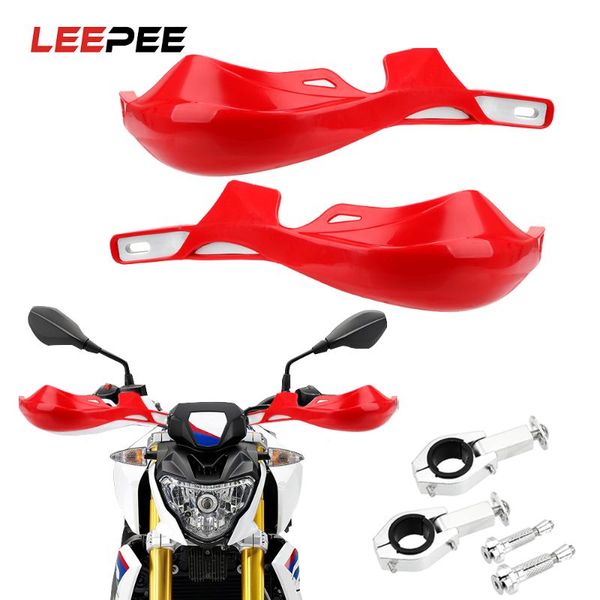 

leepee 1 pair motorcycle hand guards handlebar protection handguard 28mm motorcycle accessories handle protector universal