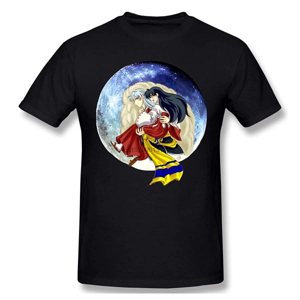 

houxiaojun inuyasha sesshomaru мужская мода tee black