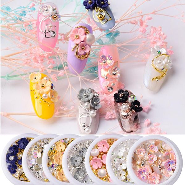 

1 box mixed colorful rhinestones for nails 3d crystal stones for nail art decorations diy design manicure diamonds nail rhinesto, Silver;gold