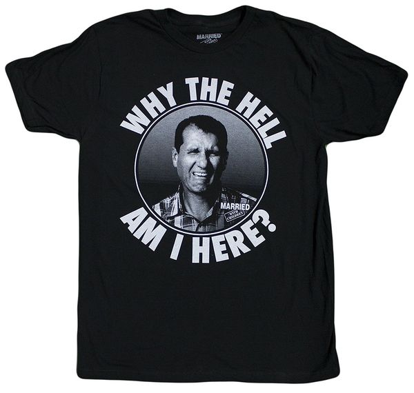 

женаты с детьми al bundy почему ад я здесь мужская футболка