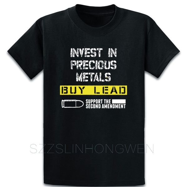 

metal invest in precious metals buy lead suppo t shirt funny casual printed cotton crew neck letters vintage spring shirt