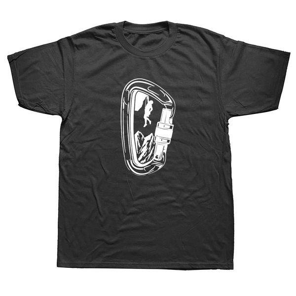 

funny rock climbing graphic mountain t-shirt mens summer style fashion short sleeves oversized streetwear t shirts
