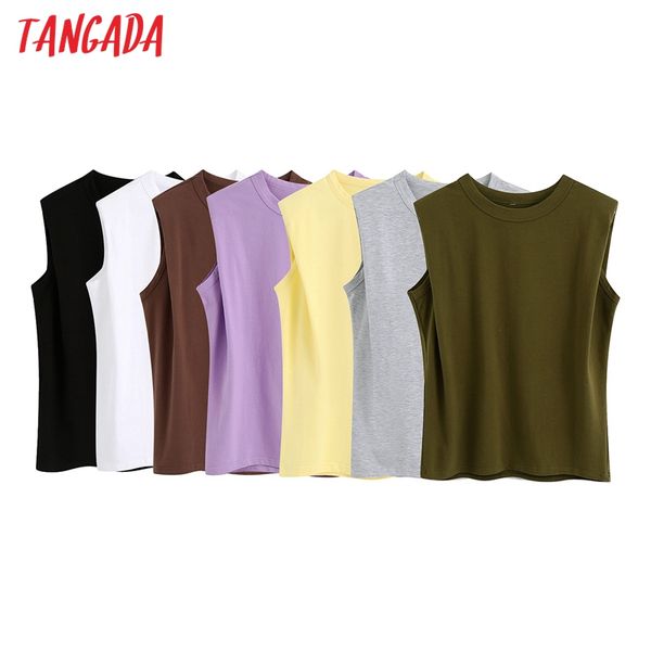 

tangada women oversized cotton 2020 t shirt short sleeve o neck tees ladies casual tee shirt street wear be853, White