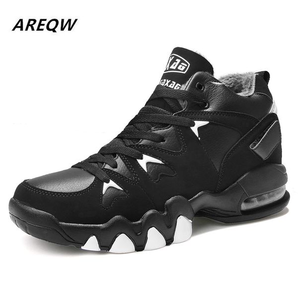 

boots 2021 autumn and winter men's non-slip flat solid color with snow plus velvet outdoor warm fashion, Black