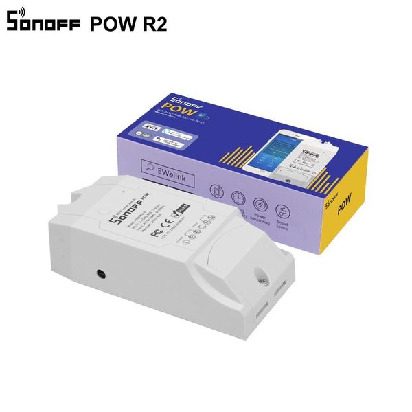 

consumer electronics sonoff pow r2 with power consumption measurement wifi power switch 15a smart switch controller works with alexa