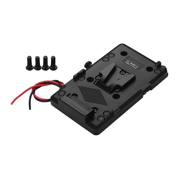 

back pack plate adapter with d-tap output for v-mount v-lock battery external for dslr camera camcorder video light