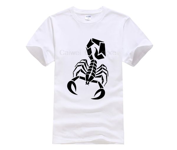 

мода лето майка scorpion printed мужчины смешные scorpion печатное мужская мультфильм fun тенниска