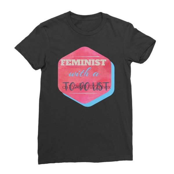 

feminist with a to-do list classic womens t-shirt men t shirt