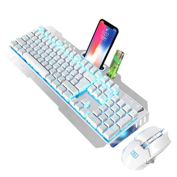 

wireless keyboard and mouse dpi adjustable rechargeable backlight keyboard mice