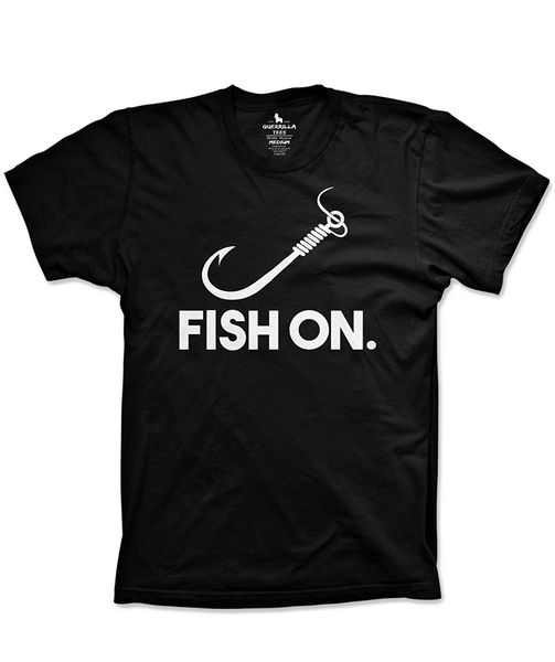 

2019 summer cool men tee shirt fish on shirt funny fish and huntings shirts funny t-shirt