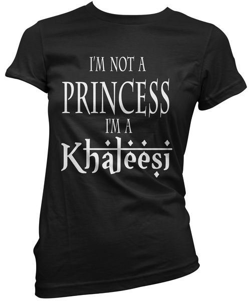 

t-shirt i am a kaleesi maglietta cotone donna games of thrones il trono di spade 2019 fashion t shirt casual short sleeve tee