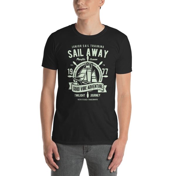 

sail away sea seafaring saliboat sailor yacht ocean captain seaman t-shirt shirt