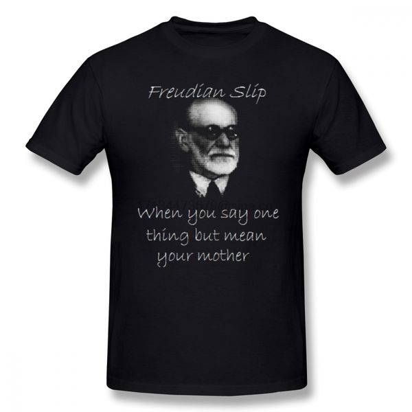 

фрейд футболка фрейд футболка крупногабаритного streetwear tee shirt 100 хлопок с коротким рукавом fun печати мужского tshirt