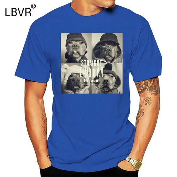 

men t shirt straight outta rescue pitbull shirt(1) tshirts women t-shirt