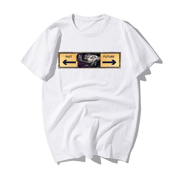 

back to the future t-shirt men vintage classic movie tshirt men summer new personality novelty cotton casual harajuku tee shirt