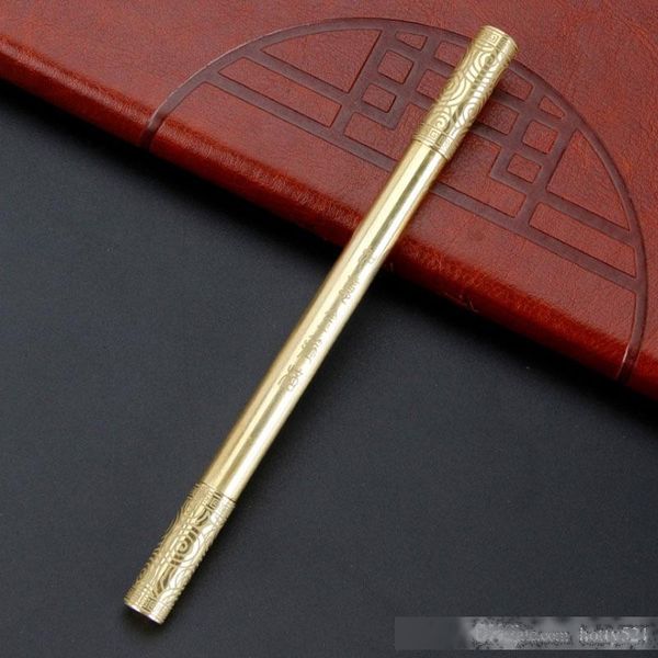 

new brass golden hoop bar black gel pens student learning creative office school business stationery ing