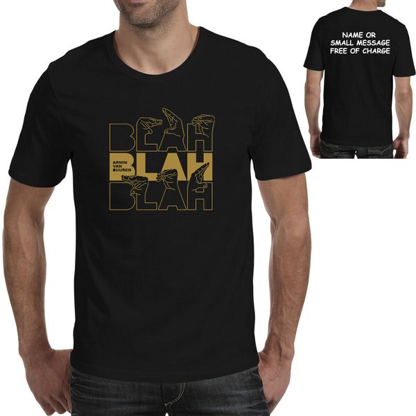

armin van buuren blah blah blah trance premium t-shirt sic tee top