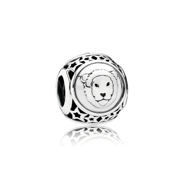 

new 100% sterling silver 1:1 glamour 791940 leo openwork silver charm bead original women wedding fashion jewelry 2018 gifts, Black