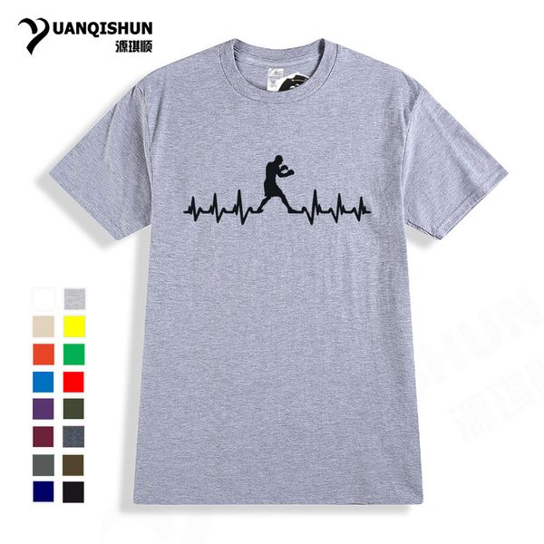 

it's in my heartbeat boxinger t shirt p&p heart beat boxer gymer tshirt 16 colors t-shirt men funny shirts sleeve tee 3xl
