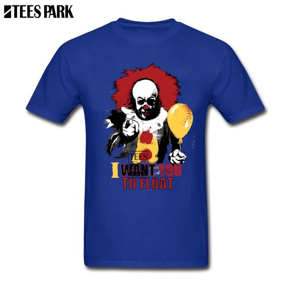 

pennywise clown horror stephen king jimiyo funny t shirts crew neck short sleeve t-shirt tee shirt printing