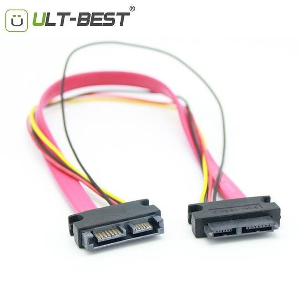 

omputer cables & connectors ult-slimline 13pin male to slimline sata 13pin 7 6 female extension cable for sata slim dvd /-rw drive