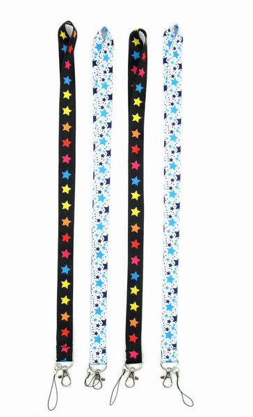 

iphone 12mini stars logo lanyard neck strap hanger for id card holder key trains dhl shipping