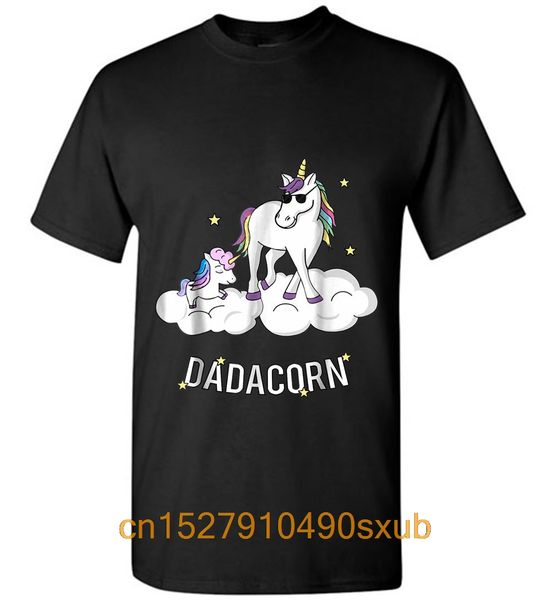 

dadacorn funny unicorn dad father's day gift men t-shirt