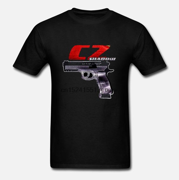 

cz 75 shadow 2 t-shirt tee новая модель дизайн czub - cz