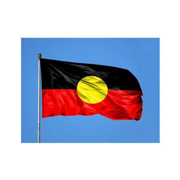 Bandeira australiana aborígine, 3x5ft tudo País 100D Polyester banners de publicidade personalizada 3x5ft interior ao ar livre todos os países, frete grátis