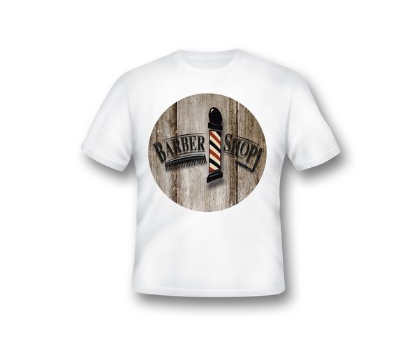 

summer 2019 short sleeve plus size barber shop t shirt, modern barber shop t shirt, men's, barber wear, 70 tee shirt