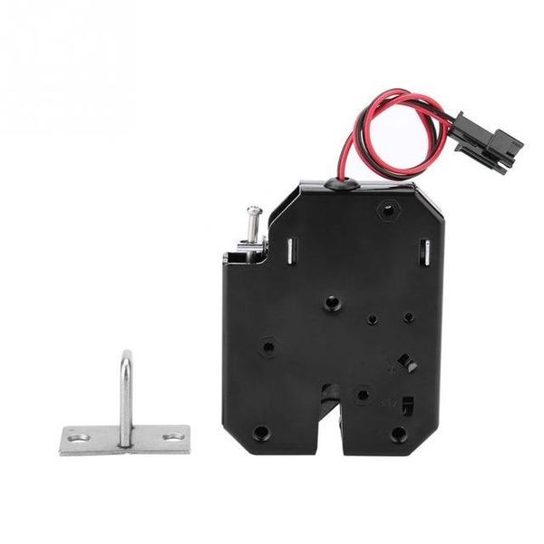 

security & protection dc 12v electric control latch drawer switch lock electromagnetic lock without detection switch cerradura inteligente