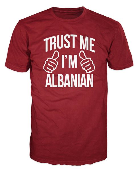 

trust me i'm albanian funny albania shqiptar national eagle gift present t-shirt