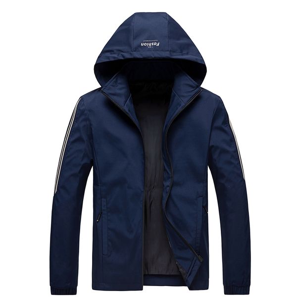 

плюс размер 5xl мужчины bomber jacket тонкий с длинным рукавом бейсбол куртки ветровка ветровка куртка мужской outwear марка одежды, Blue;black