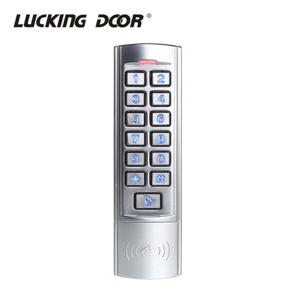 

fingerprint access control ip68 waterproof metal keypad standalone 13.56mhz card reader 125khz rfid system wiegand 26 2000 users