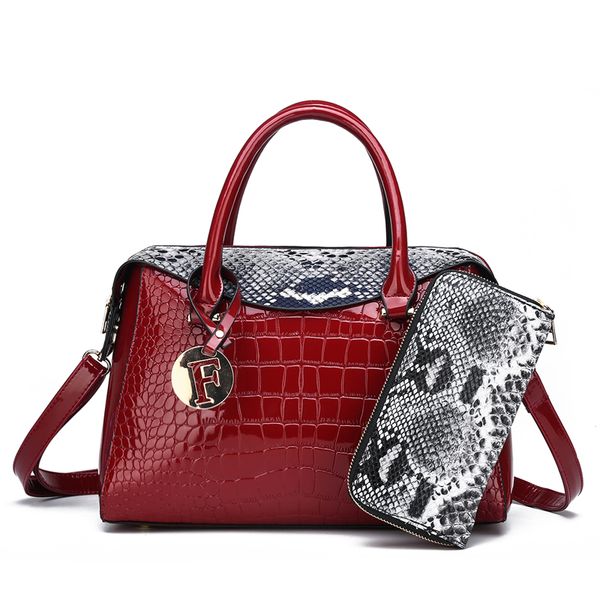 

2pcs set bags lady pu leather 2020 women summer casual tote hand big bag set ladies shoulder crossbody party travel bag female