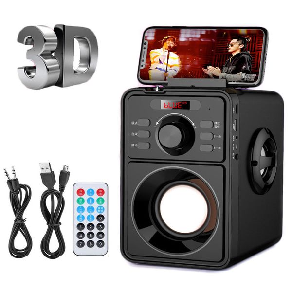 

portable bluetooth speaker 20w big power wireless stereo subwoofer heavy bass speakers sound box support fm radio tfcard aux usb