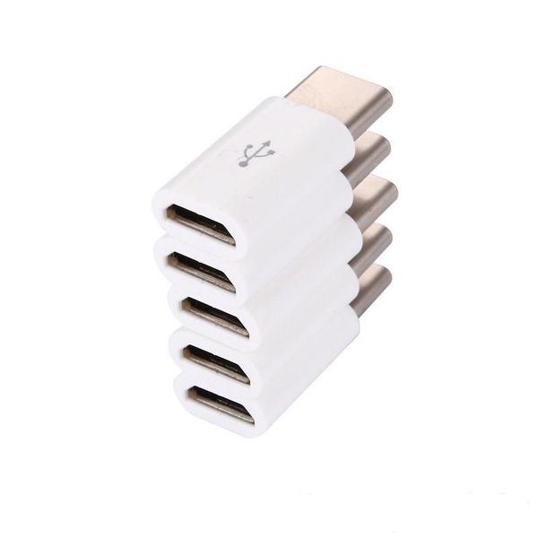 

micro usb to usb 3.1 type-c usb data adapter connector for note7 new macbook chromebook pixel nexus 5x 6p nexus 6p nokia n1 500pcs
