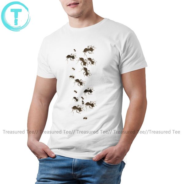 

insect t shirt ants t-shirt awesome oversized tee shirt 100 cotton printed men short sleeves classic tshirt