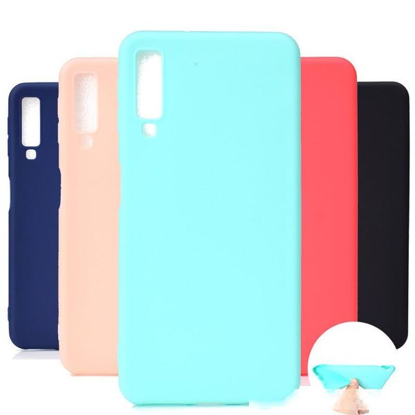 

50pcs case for samsung galaxy a9 star a9s a8s a6s a8 a6 a7 a5 a3 software tpu case color coverage