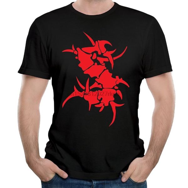 

men's sepultura logo soft short sleeve t shirt black