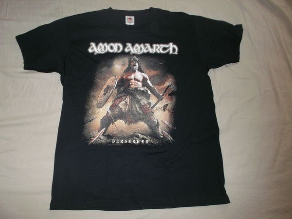 

amon amarth shirt berserker cult rare