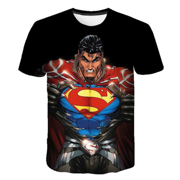 

american anime brave superman cosplay o collar 3d print shirts humor humor hentai men clothing